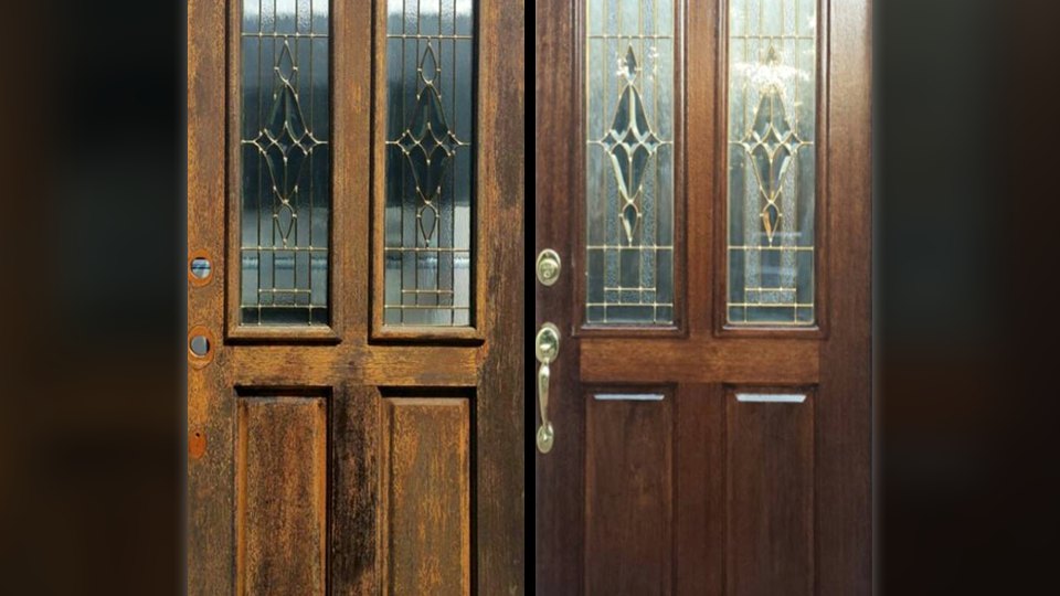 Ремонт межкомнатных деревянных дверей