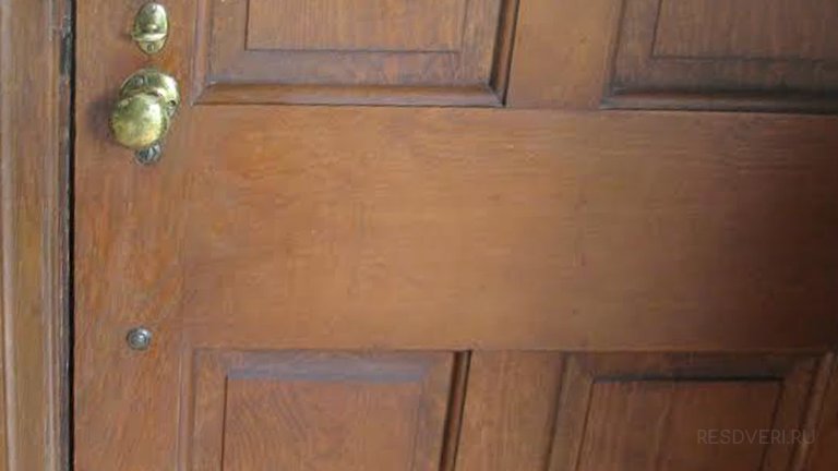 Ремонт дверного полотна межкомнатной двери