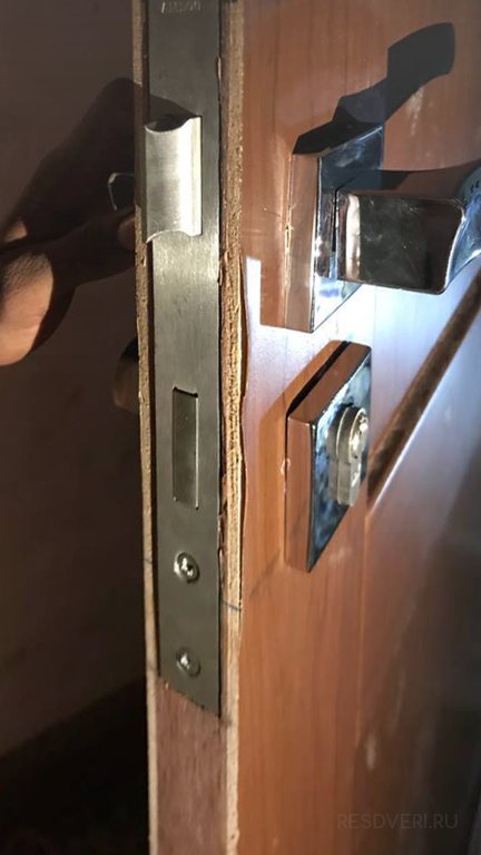 Реставрация двери МДФ